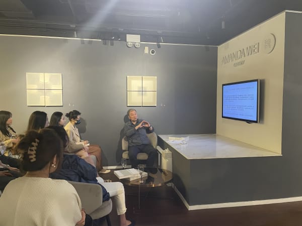 王純杰教授介紹極簡藝術 Prof. Shun Kit Wong introduced Minimalism