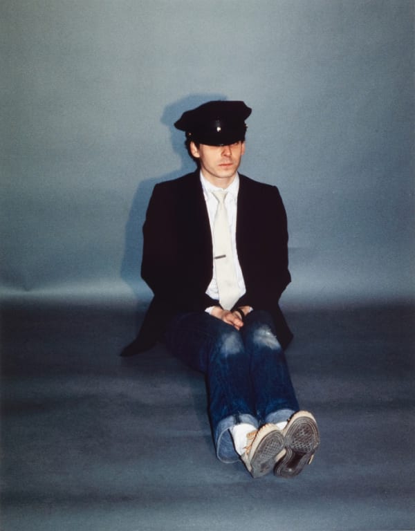 Laurie Simmons Portrait of Jimmy DeSana (Policeman Hat), 1978 Archival pigment print 35.6 x 27.9 cm Edition of 12