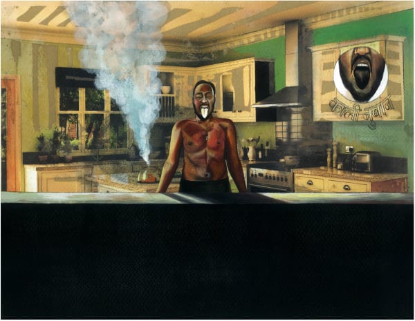 ABHISHEK NARAYAN VERMA, BLACK STARS SHINNING VERY BRIGHT 3a, 2019