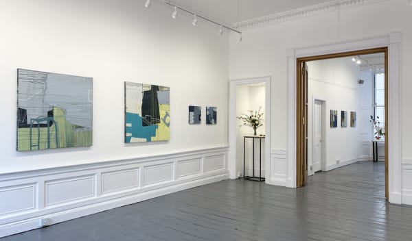 Edinburgh Artist Joan Doerr artwork abstract painting