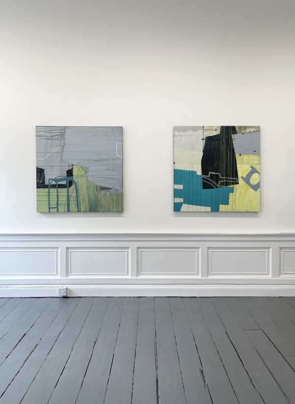 Edinburgh Artist Joan Doerr artwork abstract painting