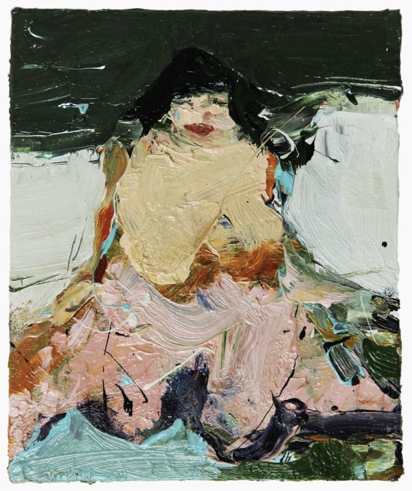 Woman V Oil on canvas 30 x 25 cm