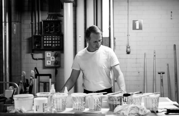 Andrew Clausen Artist studio