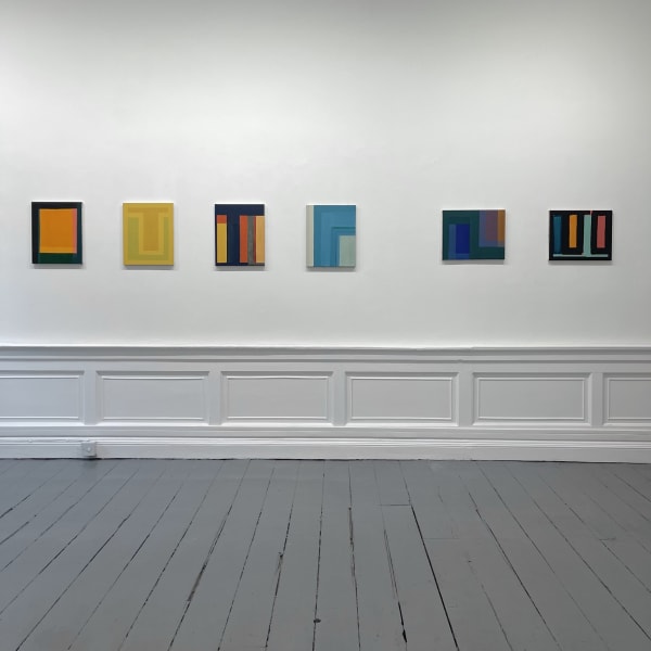 Jai Llewellyn‘s paintings at &Gallery