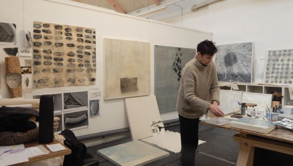 Liz Douglas artist studio