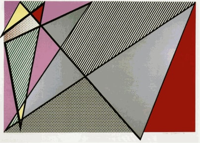 Imperfect Roy Lichtenstein Print