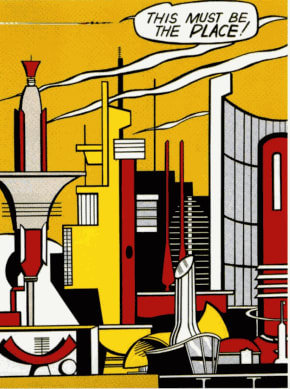 Rocket Launcher Roy Lichtenstein Print