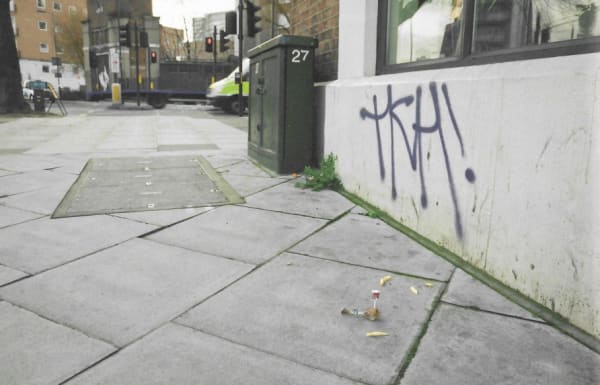 Slinkachu Bones print