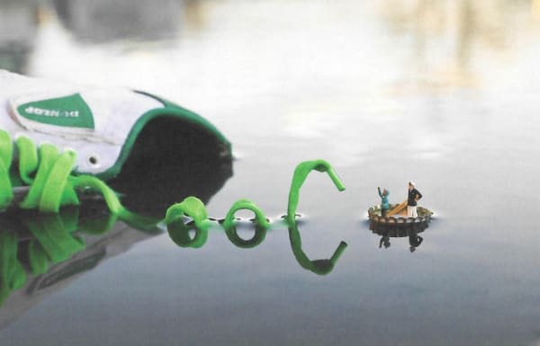 Slinkachu Fantastic Voyage print