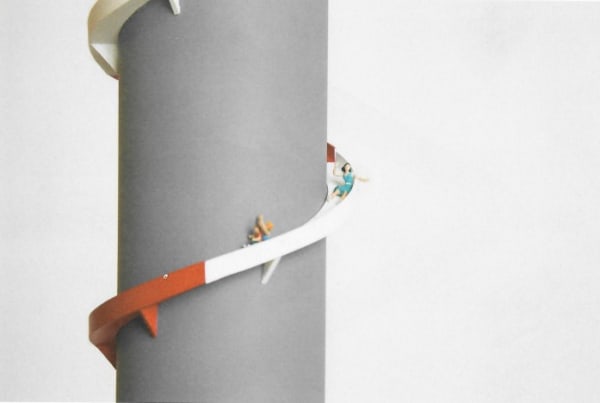 Slinkachu its all fun and games print 2011