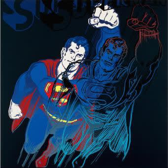 Andy Warhol Myths Superman 260 1981
