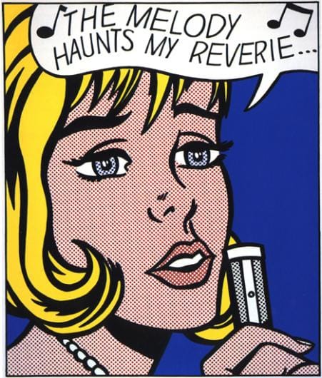 Roy Lichtenstein Reverie 1965 print