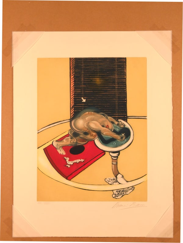 Bacon Figure At A Washbasin