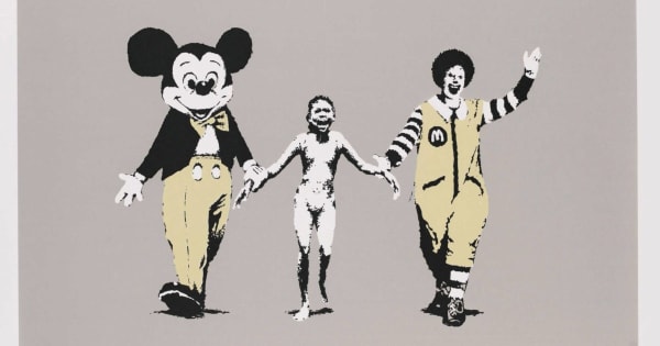 Banksy Napalm print