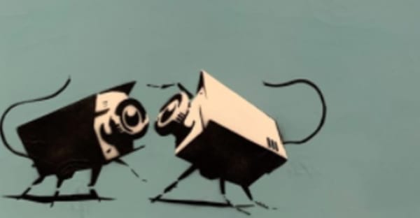 Cctv Scorpions Banksy print