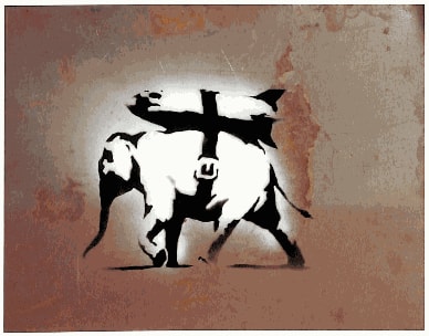 Heavy Weaponry Metal Banksy