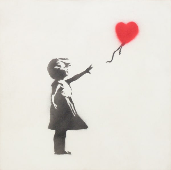Banksy Girl With Balloon Canvas