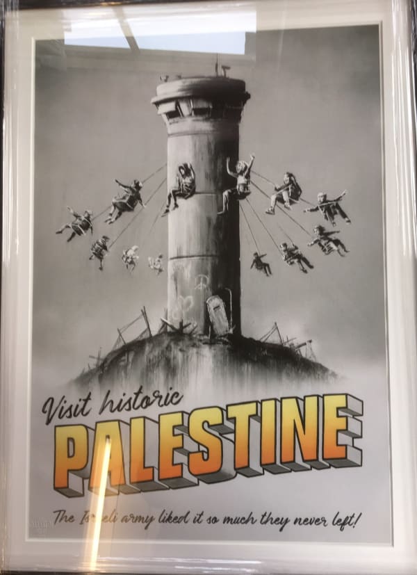 Palestine Walledoff Hotel Poster