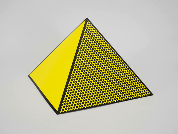 Roy Lichtenstein pyramid print