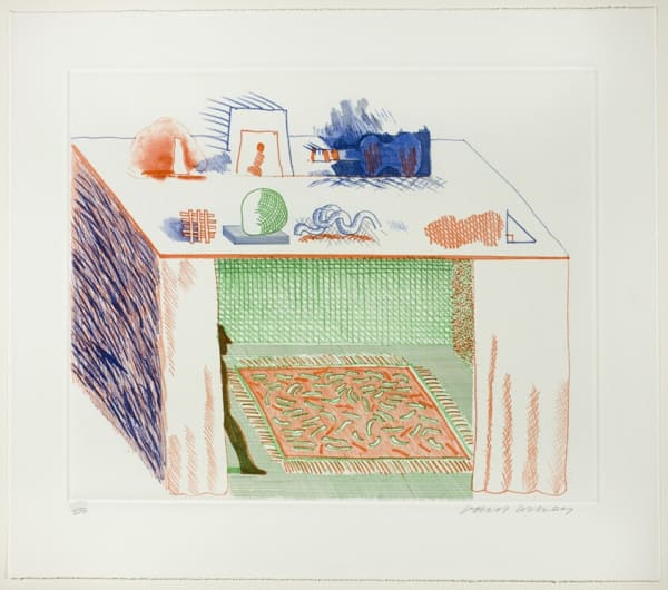 David Hockney In A Chiaroscuro 