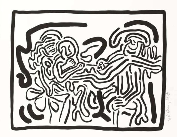 keith haring bad boys