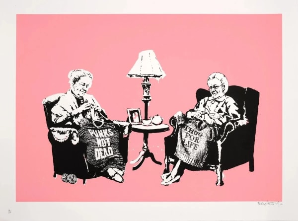 Banksy Grannies