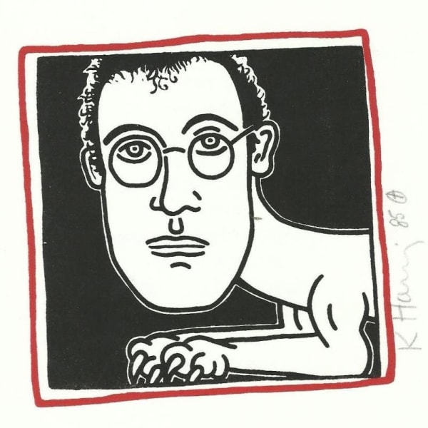 Keith Haring self portrait for sale