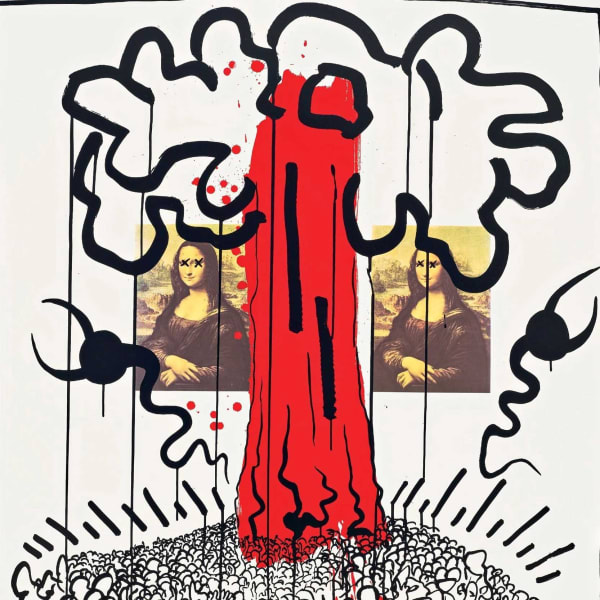 Keith Haring apocalypse Print For Sale