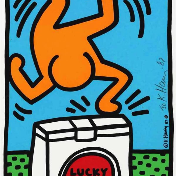 Keith Haring Lucky Strike Portfolio For Sale