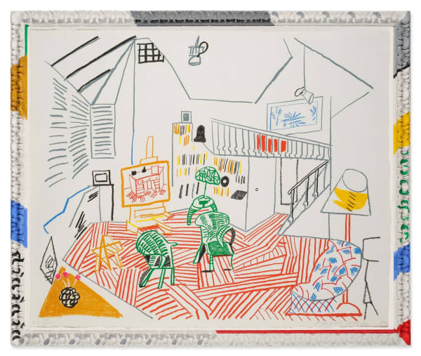 David Hockney Pembroke Interior Studio