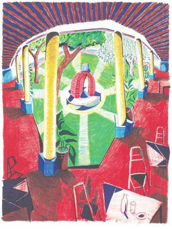 David Hockney Views of Hotel Well: III