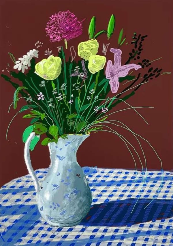 20th February 2021,Jug with Flowers for sale
