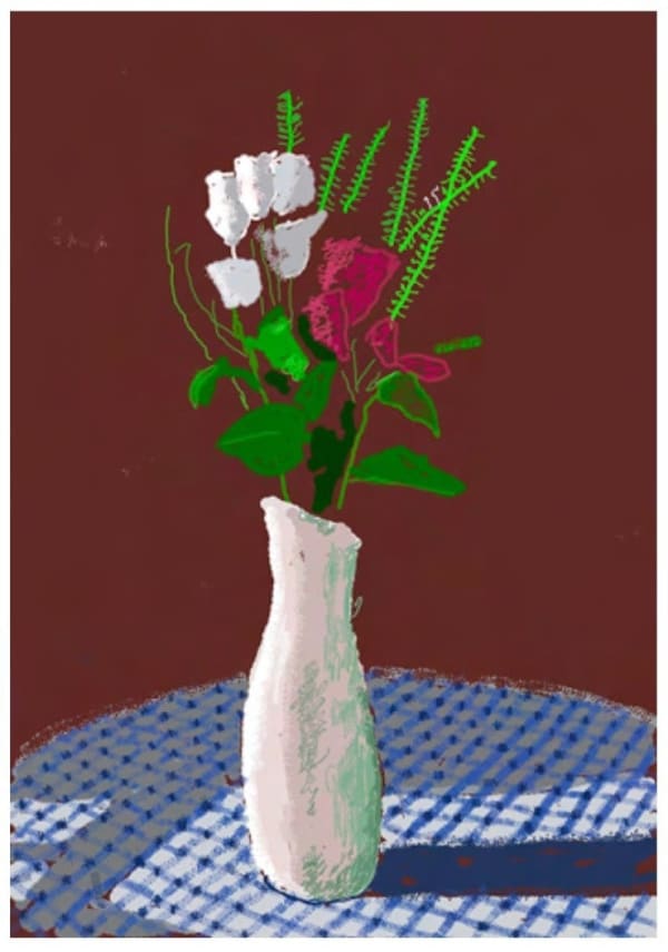 David Hockney 30th January, 2021 The First One for sale