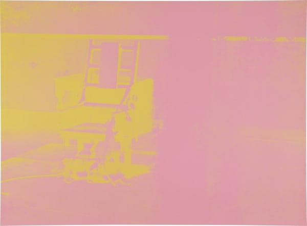 Electric Chair Warhol 82 for sale