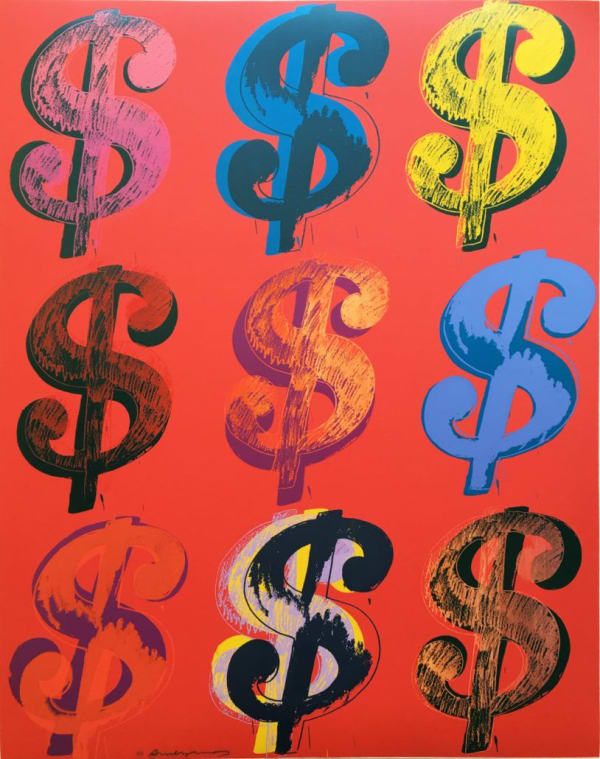 Andy Warhol $ print For Sale