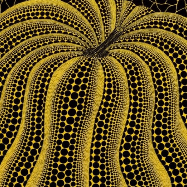 Napping Pumpkin Yayoi Kusama limited edition print for sale