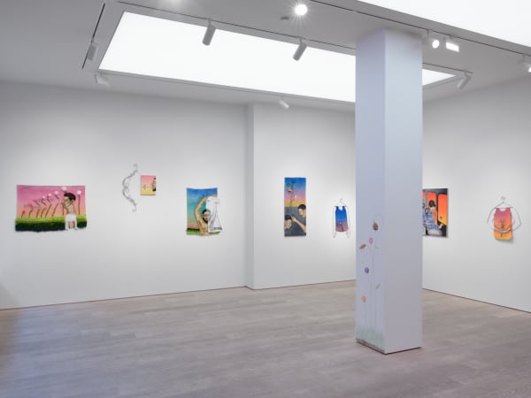 Amine Habki Installation view, I Will Sew Up All the Petals of Your Garden, Andréhn-Schiptjenko, Stockholm, Sweden, 2025