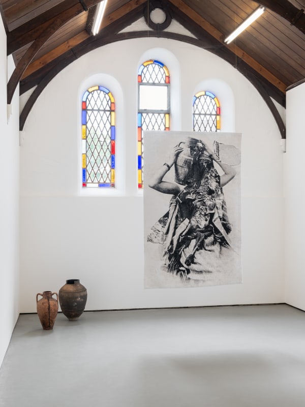 Ailbhe Ní Bhriain Installation view, Inscriptions VI, Lismore Castle Arts, Lismore, Ireland, 2025