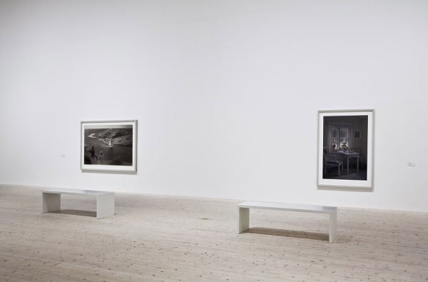 Gunnel Wåhlstrand Installation view at The Nordic Watercolour Museum, Skärhamn, Sweden, 2013