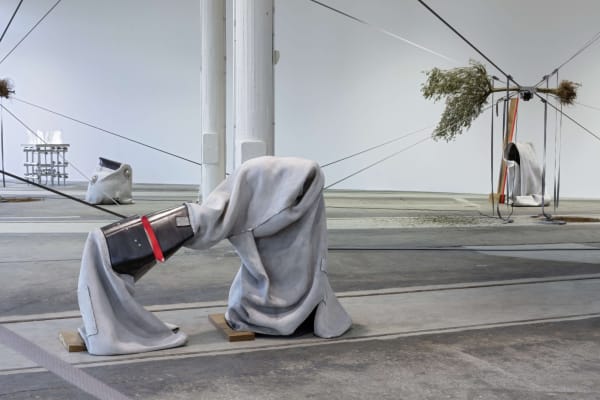 Siobhán Hapaska Installation view Kunstmuseum St. Gallen, Lokremise, St. Gallen, Switzerland, 2020