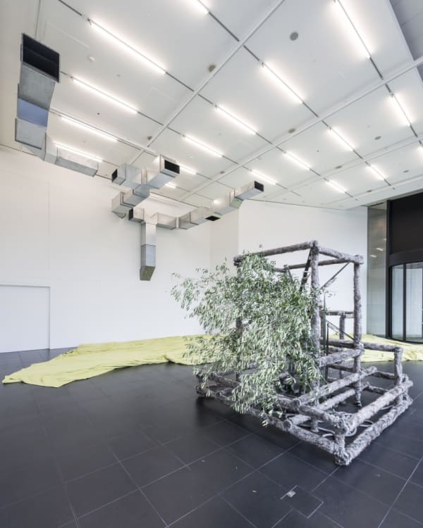 Siobhán Hapaska Installation view Bloomberg Space, London, England, 2016