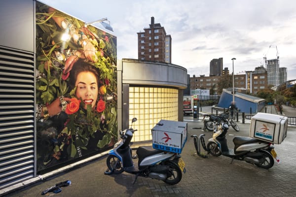 Linder Installation view, 'The Bower of Bliss', 2018 Commissioned by Art on the Underground, Southwark Underground Station, London, United Kingdom