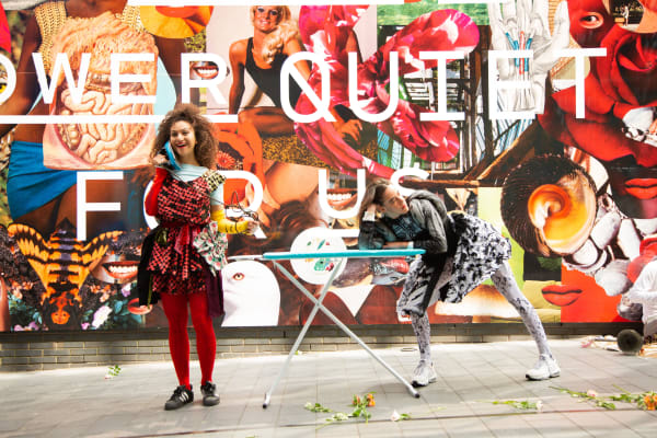 Linder, Live Performance on College Lane, Liverpool Biennal, 2021