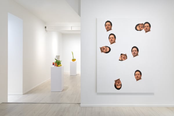 Tony Matelli Installation view, Displacement Map, Andréhn-Schiptjenko, Paris, France, 2023