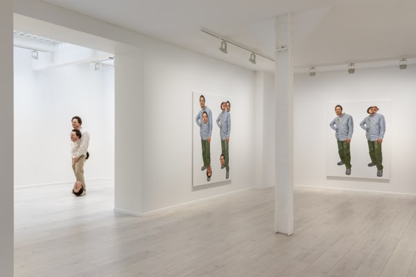 Tony Matelli Installation view, Displacement Map, Andréhn-Schiptjenko, Paris, France, 2023