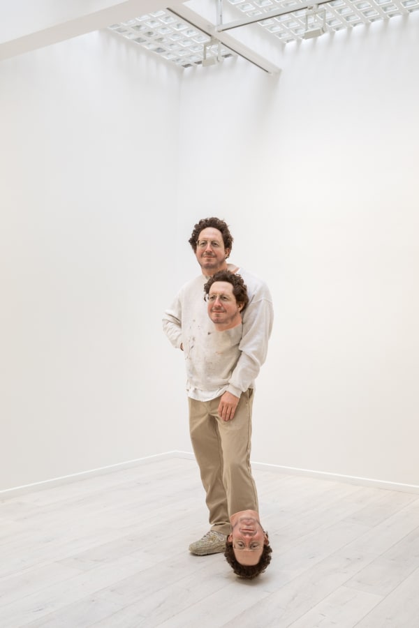 Tony Matelli Installation view, Displacement Map, Andréhn-Schiptjenko, Paris, France, 2023