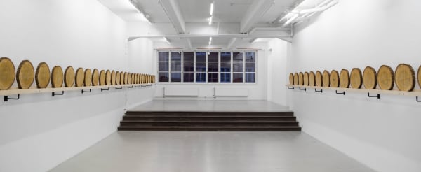 Xavier Veilhan Installation view 'Cedar' at Andréhn-Schiptjenko, Stockholm, Sweden, 2015