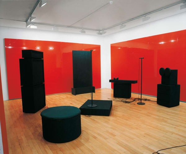 Xavier Veilhan Installation view ' Le Studio' at Andréhn-Schiptjenko, Stockholm, Sweden, 1993