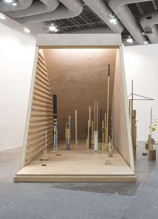 Xavier Veilhan Installation view Zona Maco, Mexico City, 2016