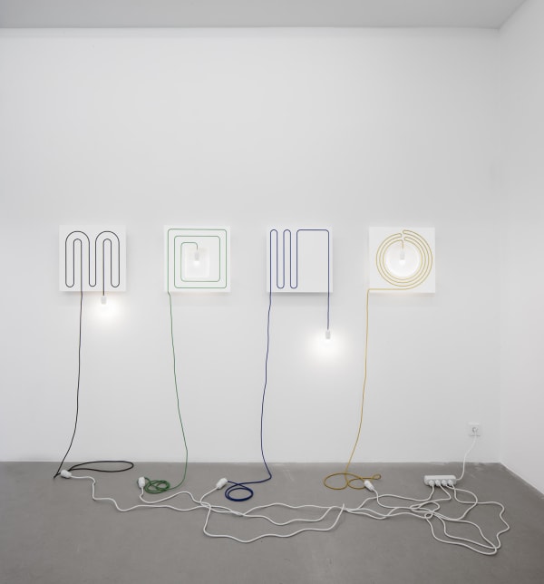 Jacob Dahlgren Installation view, Not and Or, Eskilstuna konstmuseum, Eskilstuna, Sweden, 2018